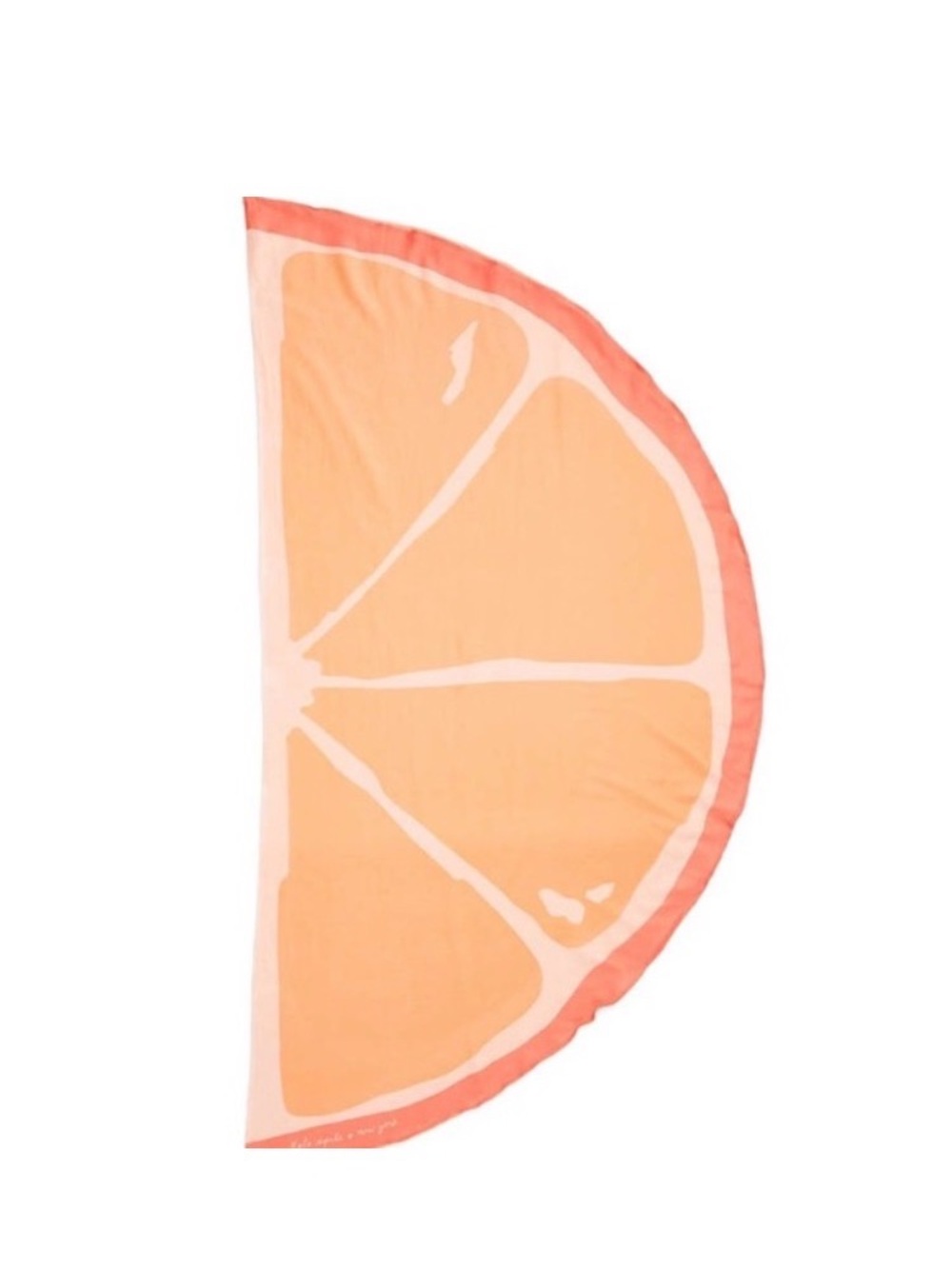 KATE SPADE New York Grapefruit Swim Cover Up Scarf NWT